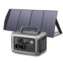 ALLPOWERS R600 Power station 299Wh 600W Solar Generator (Recharge from 0-100% in 1 Hour) & SP033 200W Solar panel for Camping RV