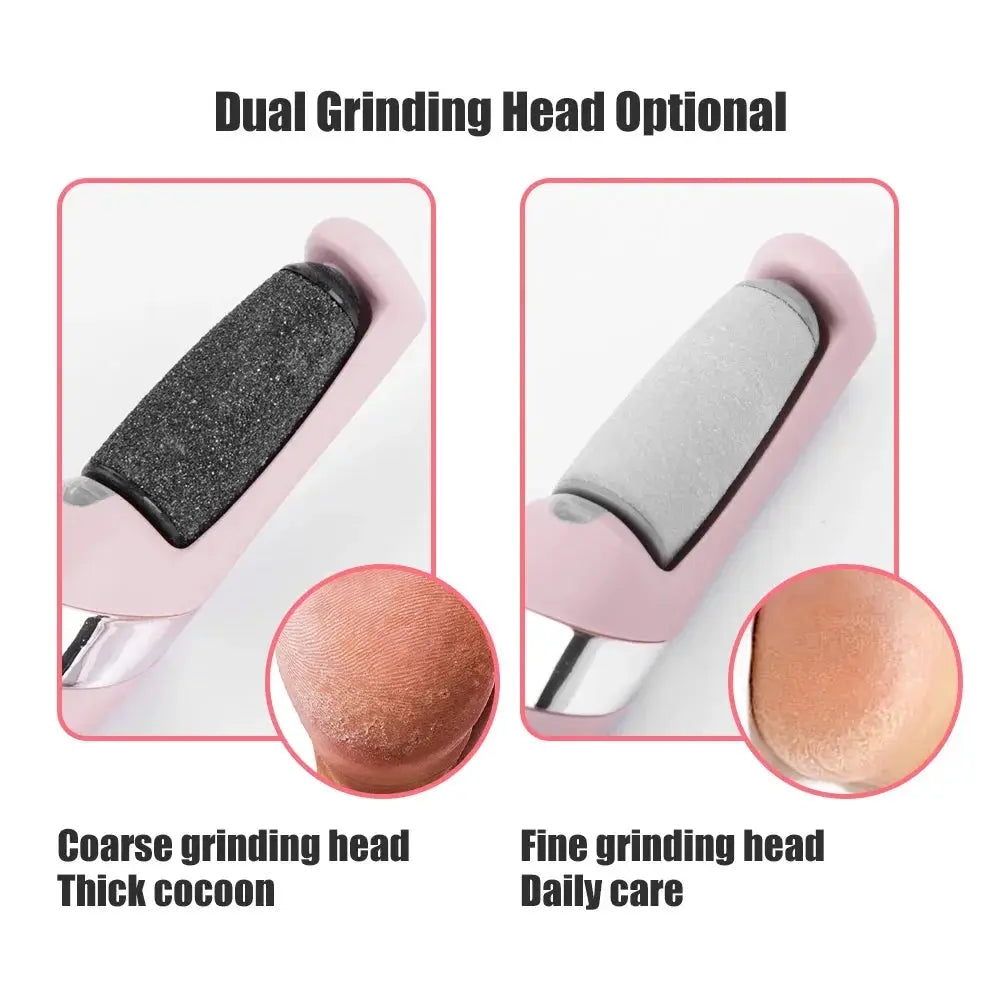 USB Electric Foot File Pedicure Tool Callus Remover Grinder