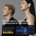 AI Translation Headset With Noise Cancelling Wireless Bluetooth V5 Mic Pro