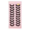 Ultimate 3D Mink False Eyelashes Variety Pack Fluffy Natural