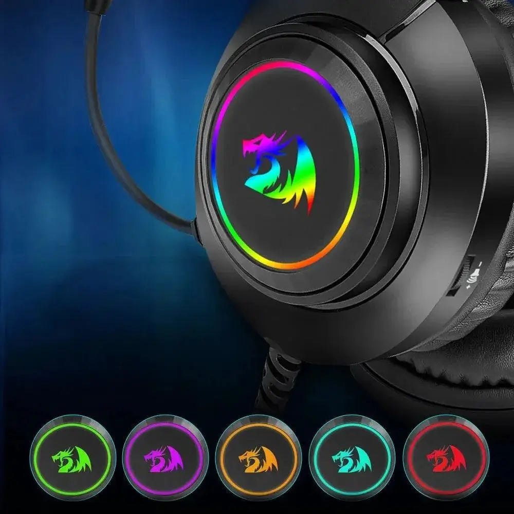 HYLAS H260 RGB Gaming Headphones With Surround Sound