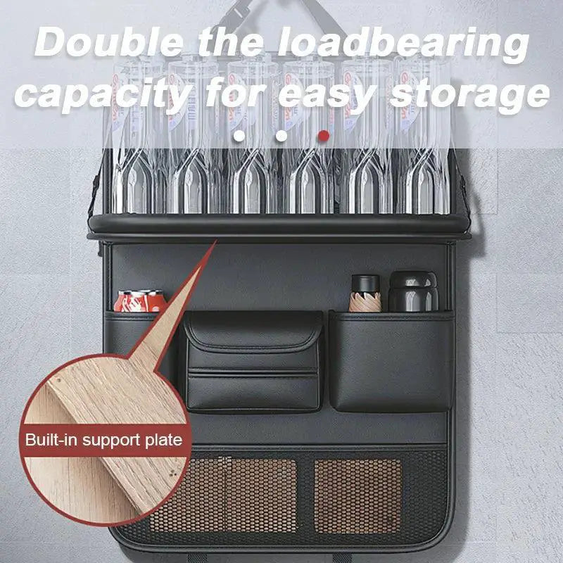 SEAMETAL Car Organizer Ultimate Auto Storage Tray Pro
