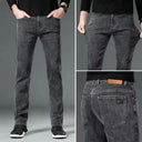 Denim Jeans for Men with Stretch Comfort