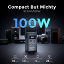 Solar Portable Power Station 100W