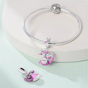 100 Sterling Silver Red Apple Bow