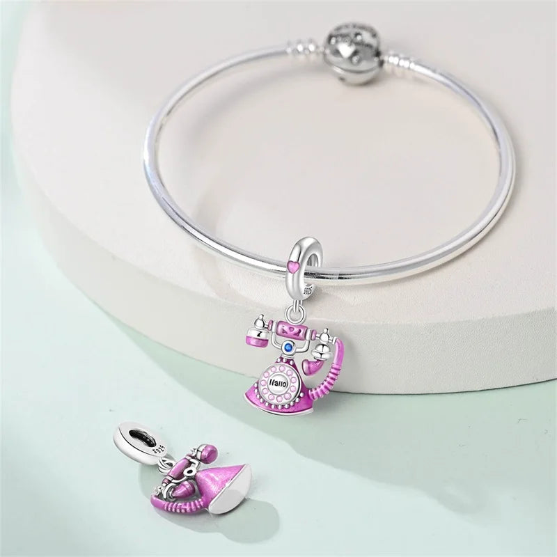 100 Sterling Silver Red Apple Bow