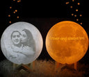 Moon Lamp: Customizable Photo Personalized Night Light