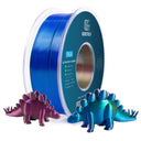 Tricolor Silk PLA Filament for Display Models