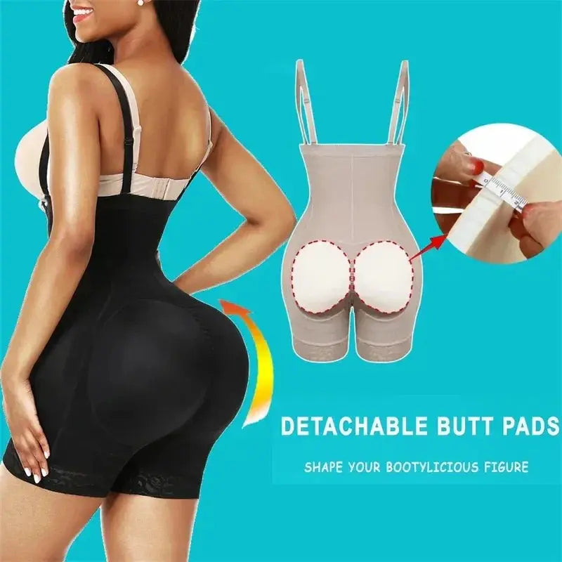 Colombianas Hip Pads Shapewear Butt Lifter Tummy Control