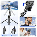 Meuyag Long Selfie Stick Tripod Bluetooth Remote