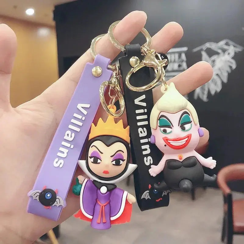 Maleficent Anime Disney Figure Keychain Pendant Gift