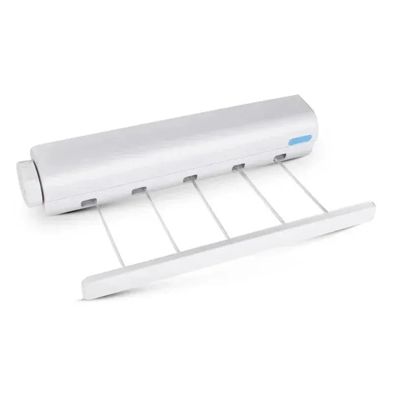 Wall Mounted Clothes Drying Rack Space Maximizer For Laundry