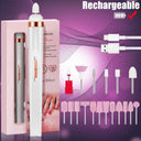 Electric Nail Drill - Fast 4Speed Portable File.