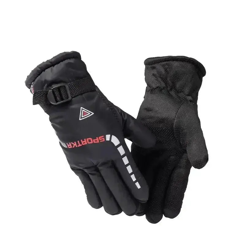 Outdoor Winter Warm Thermal Cycling Gloves Waterproof Grip