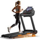 Adjustable Incline Foldable Handrails Treadmill 12 Programs