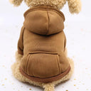 Cozy Cotton Pet Clothes Stylish Warm Hoodies for Dogs