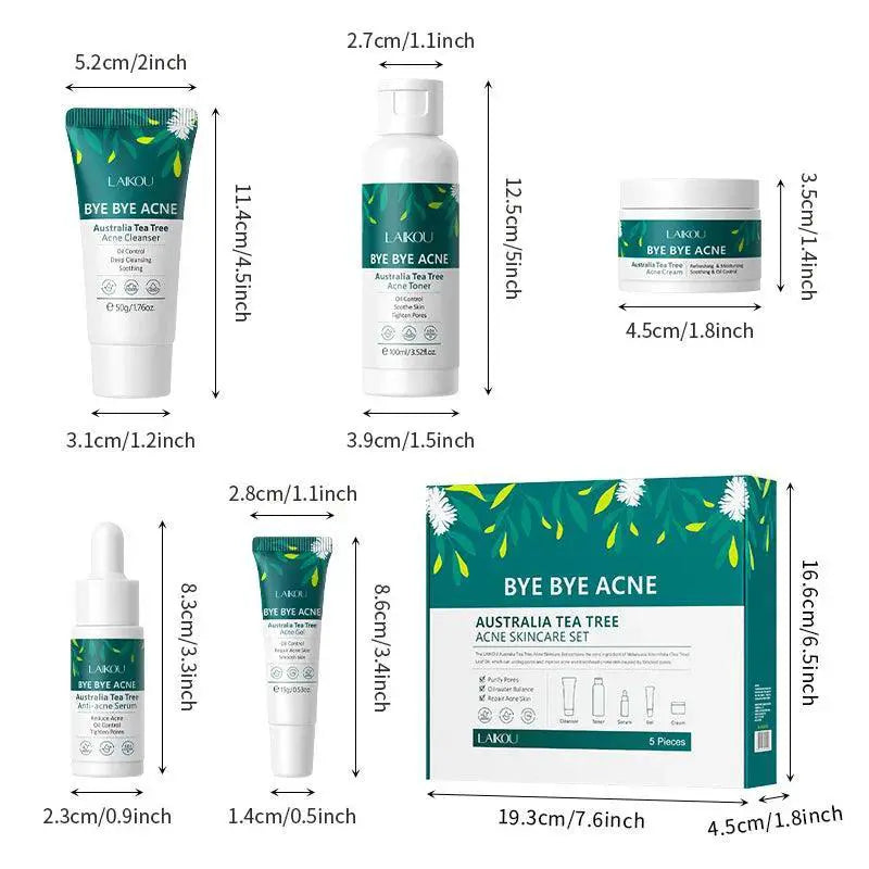 Tea Tree Acne Care Set Pimple Patch Kit For Clear Skin