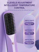 Cordless Electric Hair Brushes Straightener Brush Styler