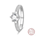 Authentic Sterling Silver Ring Romantic