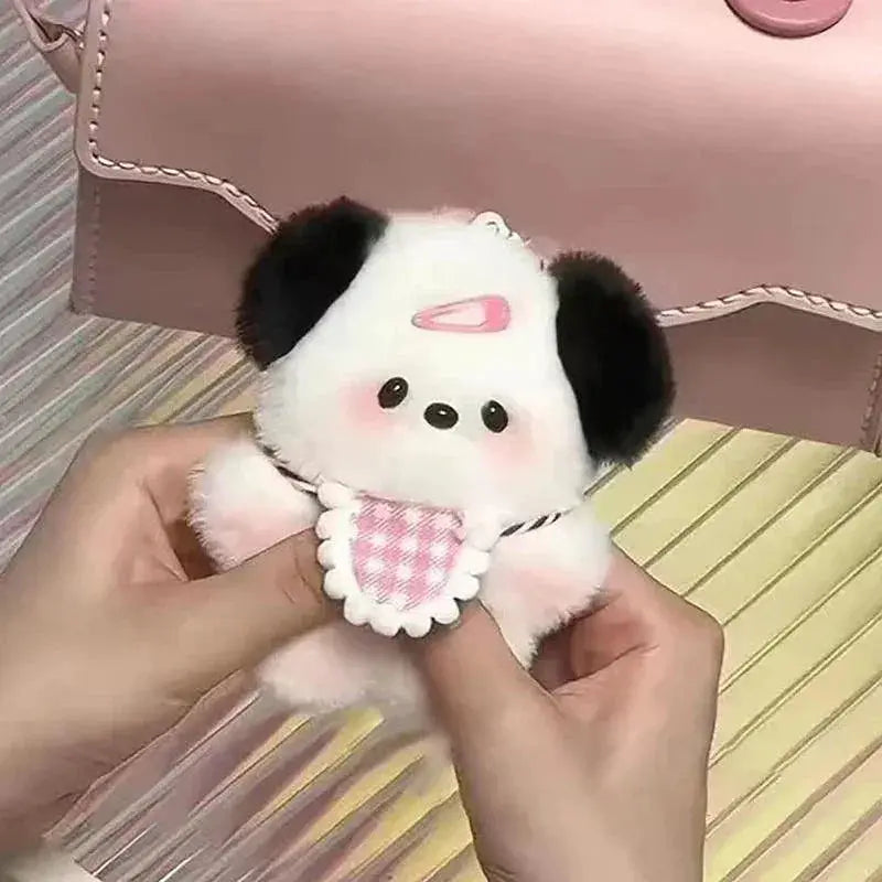 Adorable Plush Puppy Doll Keychain Bag Pendant Charm Gift