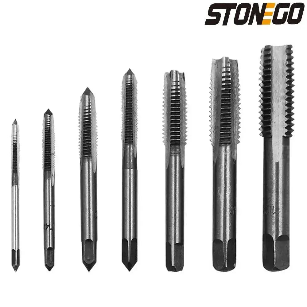 Stonego Bearing Steel Hand Tap Set for Versatile Threading