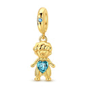 Sterling Silver Charm Pendant Beads