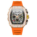 Onola Men Automatic Tonneau Watch