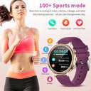 Elegant Bluetooth Fitness Tracker for Women Stylish Watch