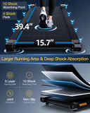 Akluer 13 Percent Six Level Walking Pad With Auto Incline Remote