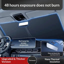 Car Sun Shade - Reflective Foldable UV Shield