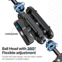 Ulanzi CO17 - Dual Super Clamp Studio Mount