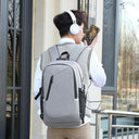 Men's Anti-Theft Waterproof Backpack Lightweight Laptop Bag
