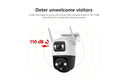 Smart Outdoor Camera With AI Alerts And Two Way Audio