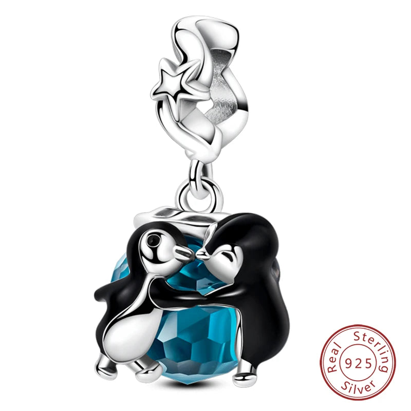 Sterling Silver Charm Beads Forever