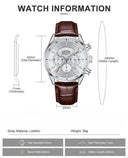 Heroforce Silver Chronograph Watch
