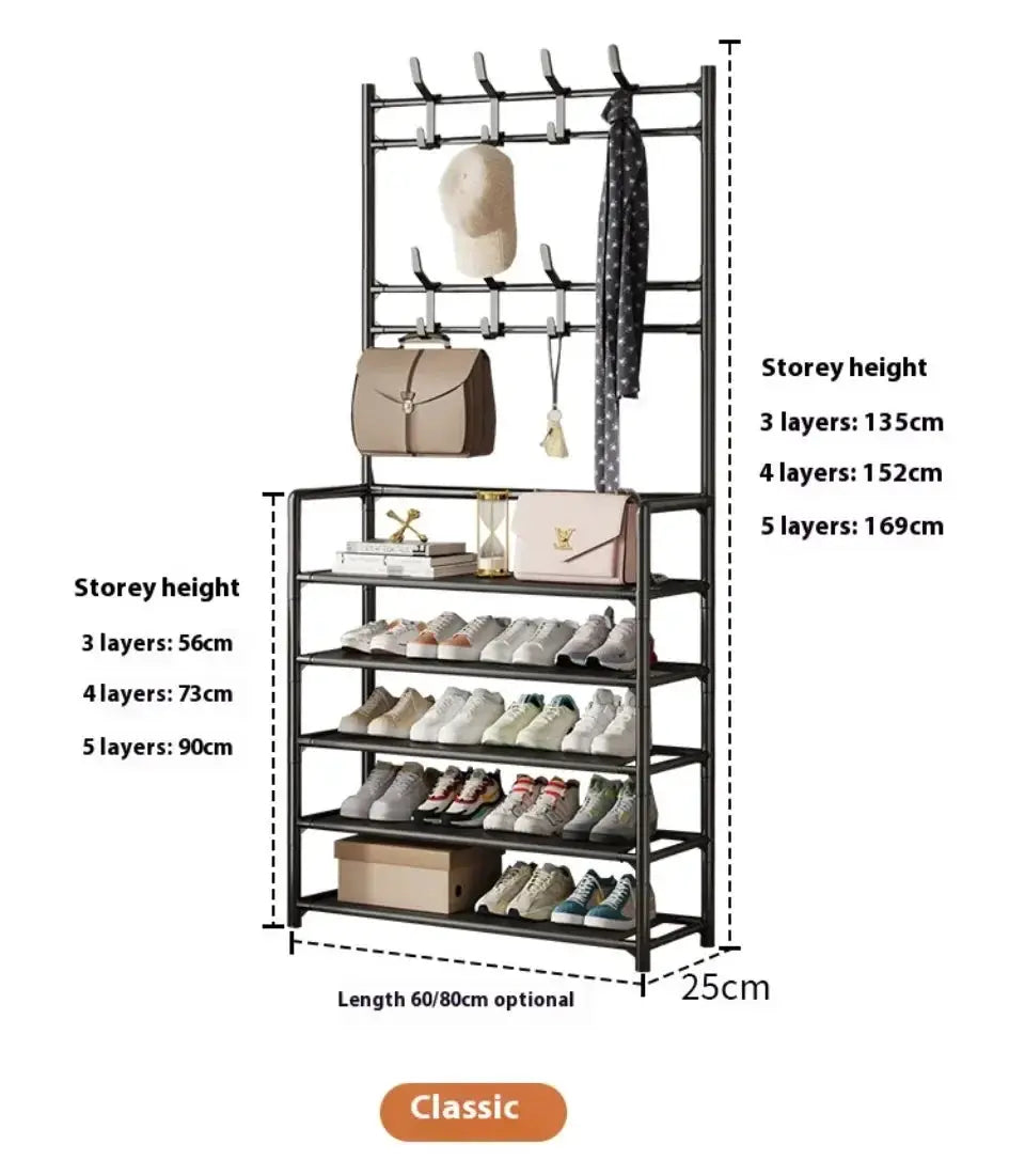 Declutter Closet Rack for Hats and Shoes — product view 11