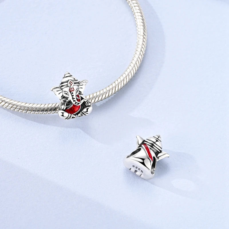 Sterling Silver Charm Pendant Bead