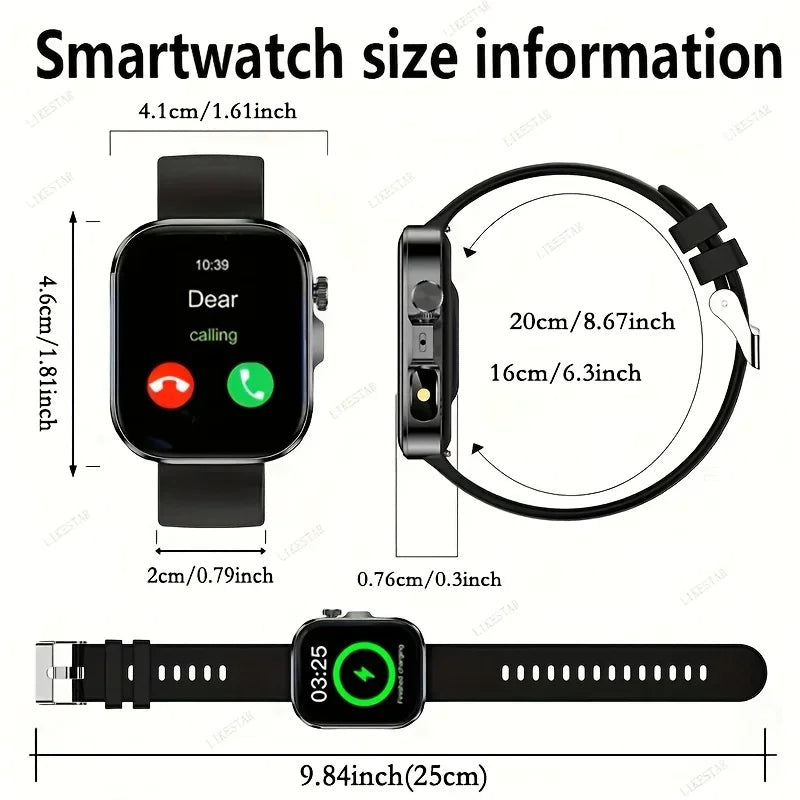 HD Full-touch Smartwatch Wireless Calling
