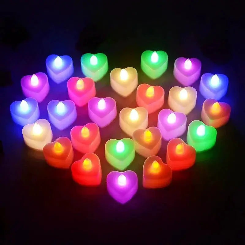 Safe Flameless LED Tealight Candles for Elegant Decor