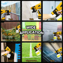 Cordless HVLP Spray Gun for DIY Finishes
