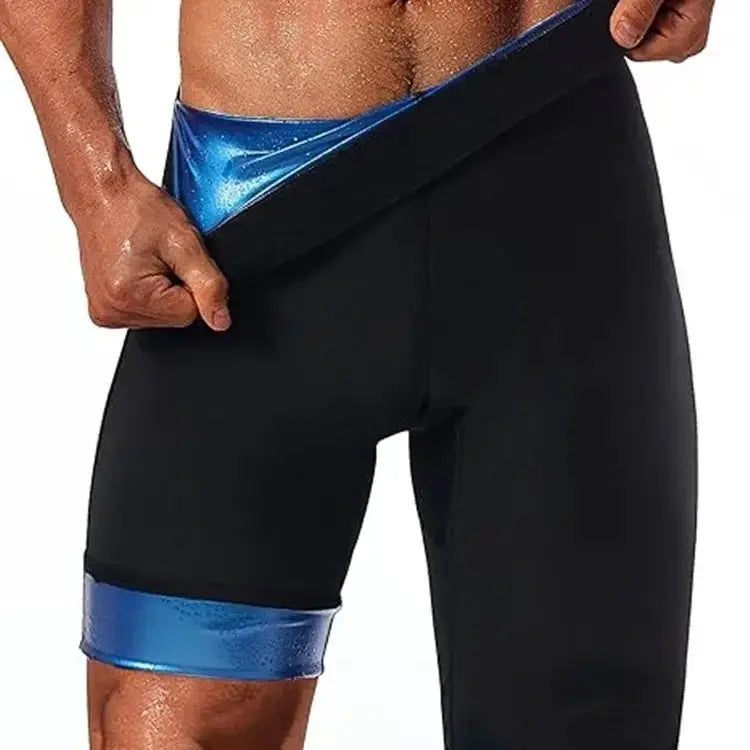 MrifDila Sauna Sweat Shorts For Men Thermo Workout Suit