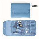 Stainless Nail Clippers Set - Compact Travel Case