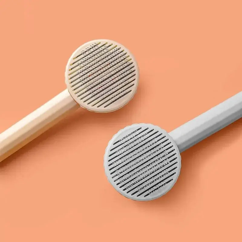 Pet Hair Removal Comb Self Cleaning Slicker Brush Grooming