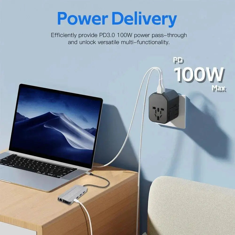 FENVI 12 In 1 Type C Hub Docking Station For Mac And iPad