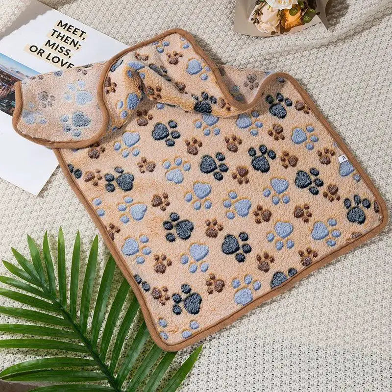 Cozy Pet Blanket Soft Plush Sleeping Mat For Dogs And Cats