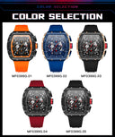 MINIFOCUS Men's Military Sport Chronograph Quartz Watch