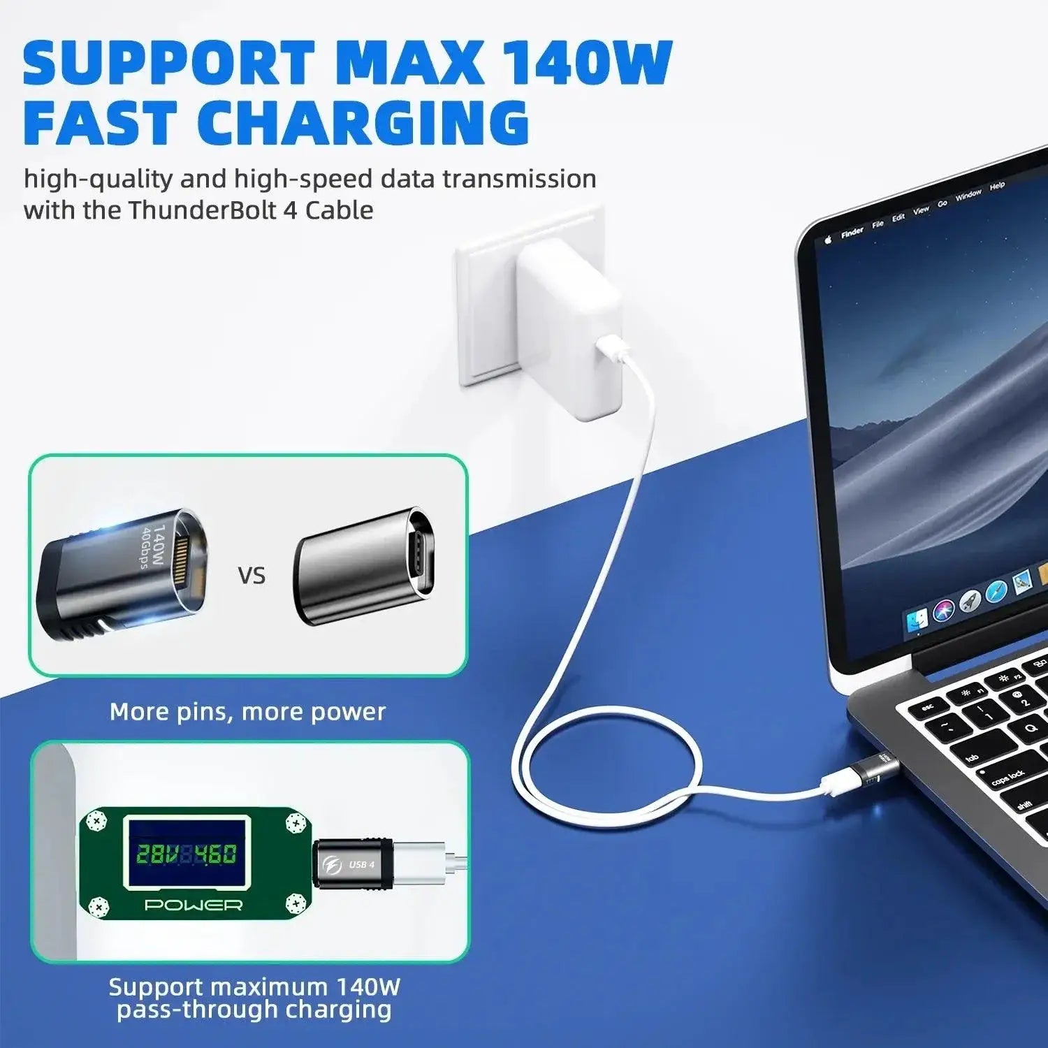 FONKEN Magnetic USB Adapter Fast Charge And Data Solution