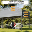 10x20ft Pop Up Gazebo Heavy Duty Canopy