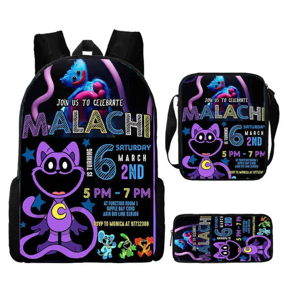 Durable School Bag Set for Kids Everyday — Pencil bags004