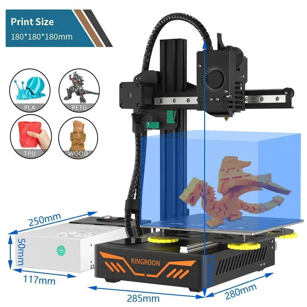Kingroon KP3S 3D Printer Precision DIY Kit Upgrade